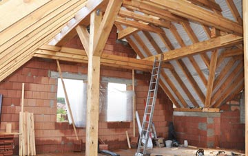East Hill attic trusses